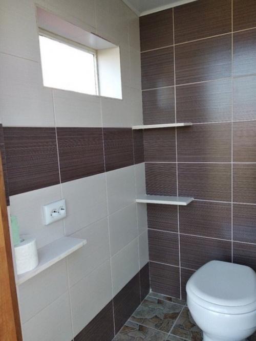 Сделали туалет на даче. 03