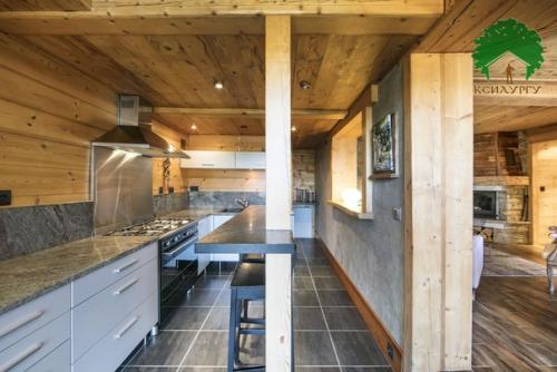 Дизайн интерьера деревянного дома, это безграничное поле для фантазии. 06