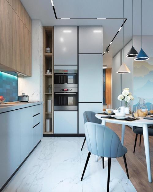 Дизайн квартиры. Яркая и красочная квартира. 01