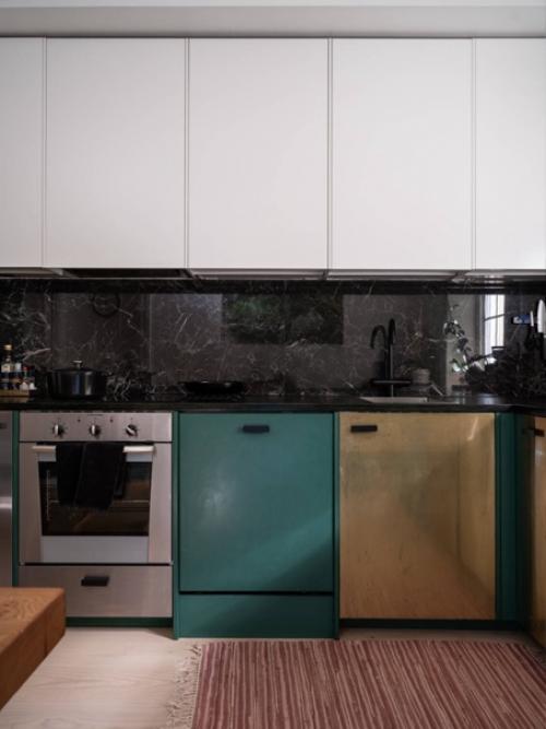 Скандинавский дизайн в квартире дома, построенного в 19 веке. 08