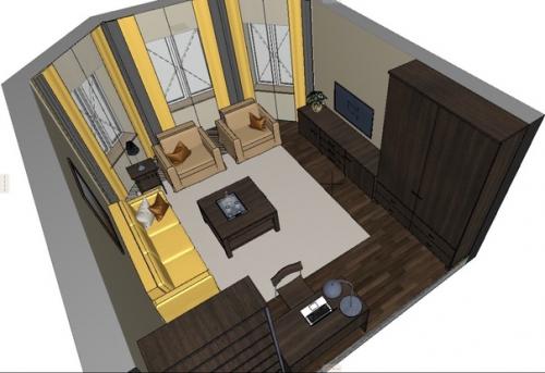 Мои первые шаги в профессии дизайнер интерьера. 01