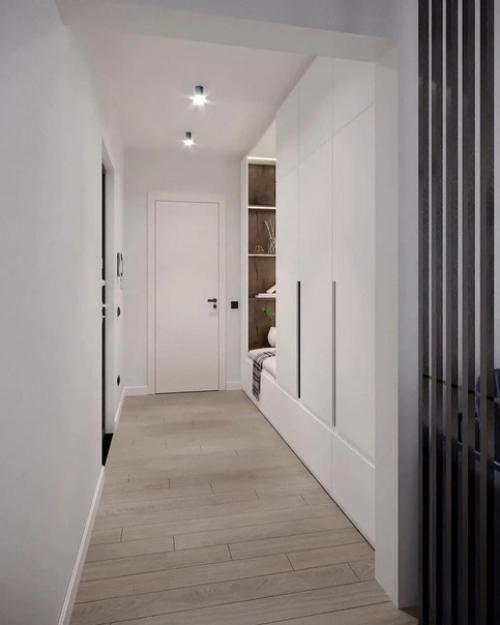 Уютная квартира с красивой тв - зоной и акцентной стеной в спальне. 06