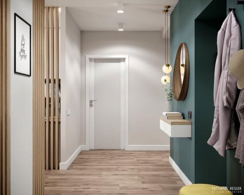 Warm.  Вот и обещанное продолжение - прихожая из проекта Reslerdesign_Warm. 02