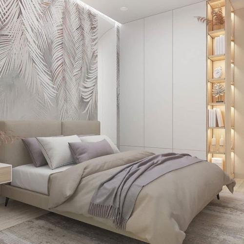 Дизайнер прислала на согласование два проекта нашей спальни. 05