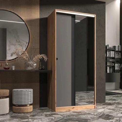 Шкаф - купе дополнит удобной и эстетичной системой хранения интерьер элегантной современной спальни, гостиной или прихожей. 01