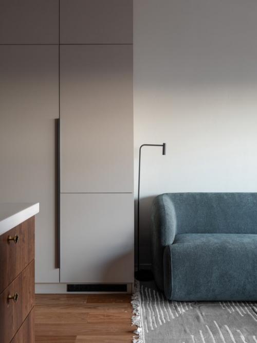 Интерьер квартиры - студии 32 м 2 в ЖК Jazz в Москве. 07