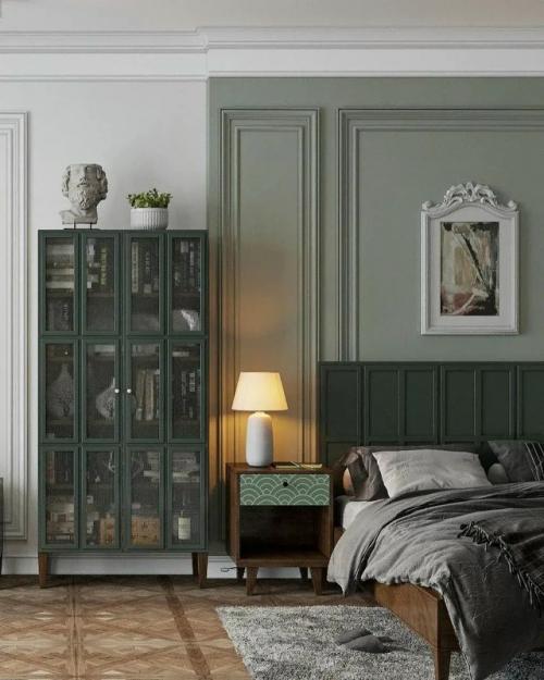 Атмосферный интерьер студии для писателя. 09