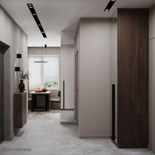 Проект квартиры.  Проект дизайнера Ирины цветковой. 02