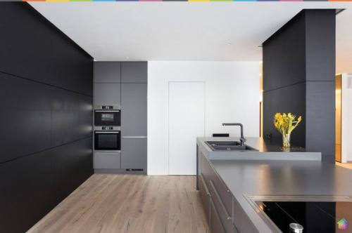 Чёрный цвет и дерево в интерьере киевской квартиры ч. 1. 05