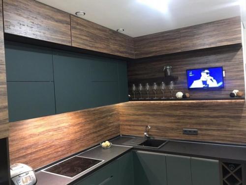 Интерьер кухни. В современном стиле. 01