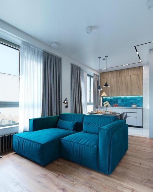 Дизайн квартиры. Яркая и красочная квартира. 02