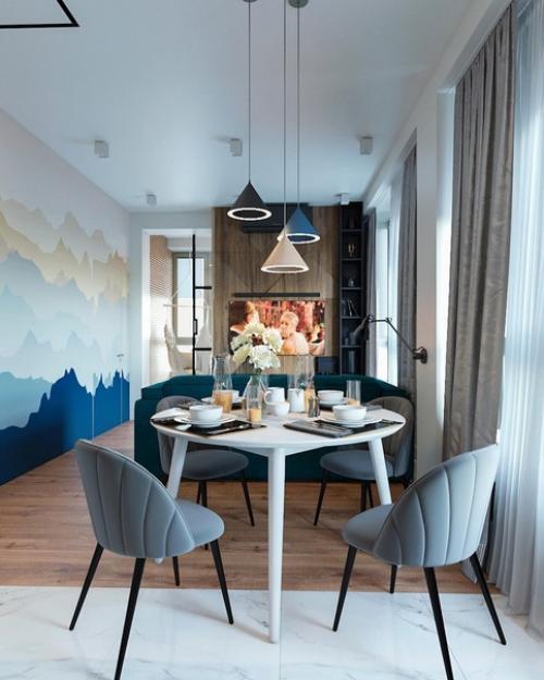 Дизайн квартиры. Яркая и красочная квартира. 06