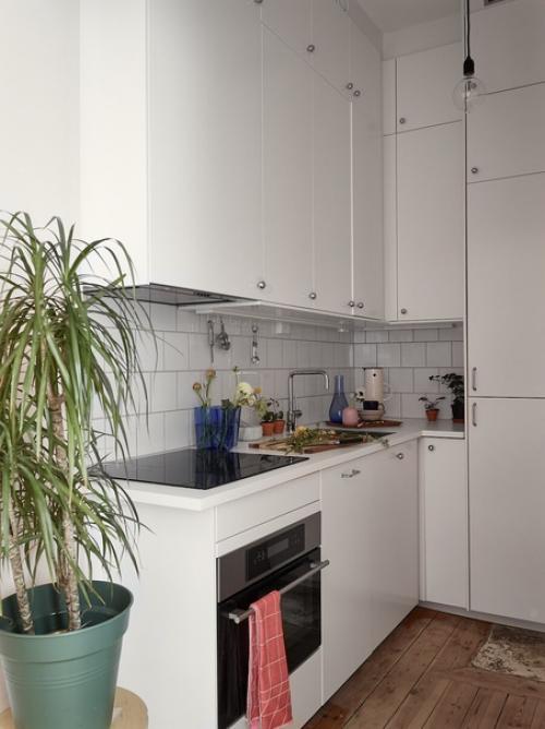 Маленькая квартира - студия в Швеции (29 кв. 06