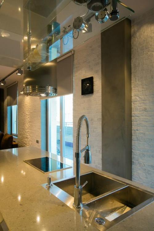 Как спланировать хай - тек - лофт на 43 квадратах/. 05