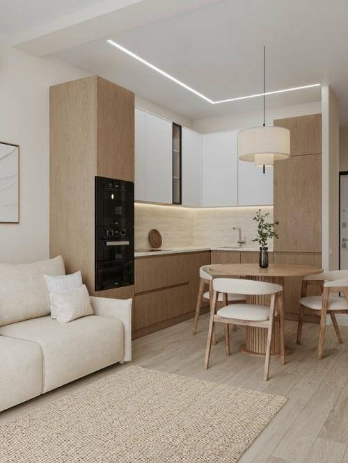 Проект 1-комнатной квартиры 39 м 2 в ЖК Рассказово в новой Москве. 01