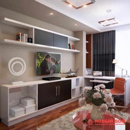 Интерьер.  Компьютерный стол и удобное кресло необходимы как воздух, но об этом нередко Забывают при разработке дизайна интерьера. 03