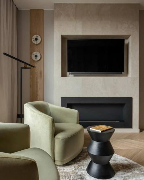 Квартира в природных тонах для мамы и сына - студента. 02