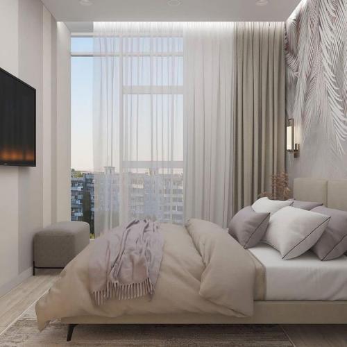 Дизайнер прислала на согласование два проекта нашей спальни. 07