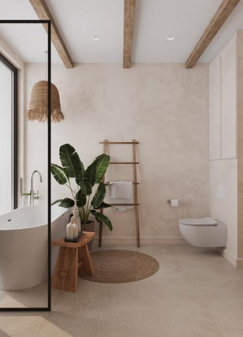 Как вам ванная комната в балийском стиле? 05