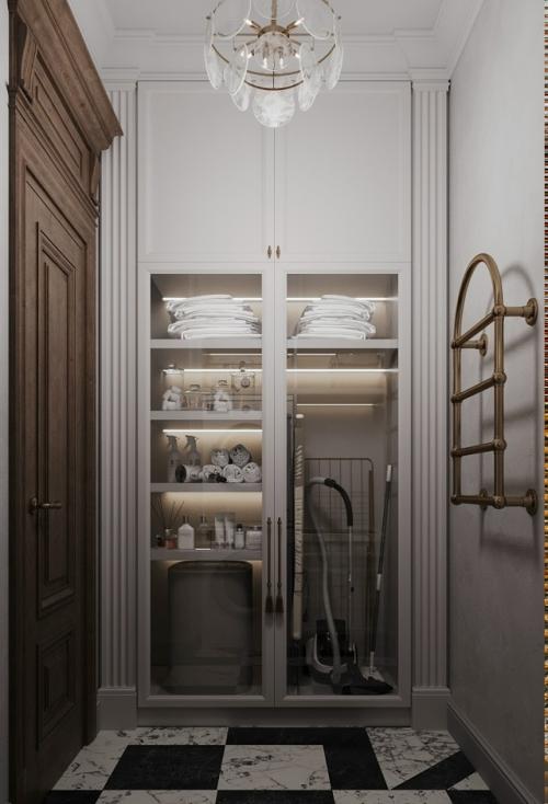 Дизайн проект постирочной комнаты и санузла. 03