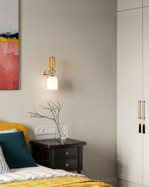 Спальня 16 м 2. квартира на васильевском острове с французским шиком для молодой и яркой девушки. 06