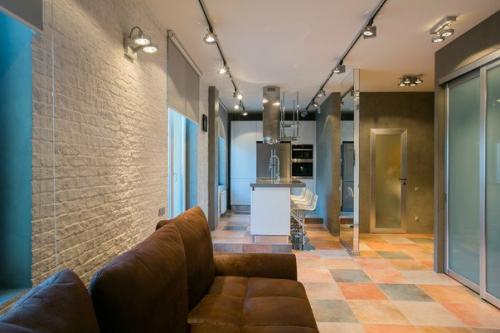 Как спланировать хай - тек - лофт на 43 квадратах/. 07