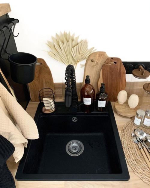 Есть много способов включить зеленый цвет в свою кухню. 03