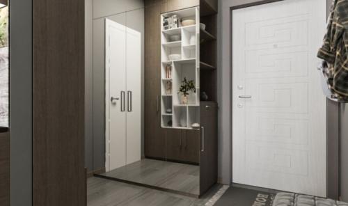 Современный интерьер квартиры площадью 42. 07