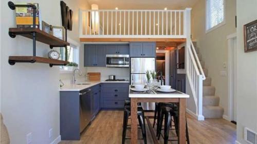 Современный дачный домик с стиле лофт. 03