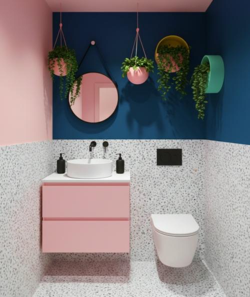 Яркие идеи дизайна ванной. 04