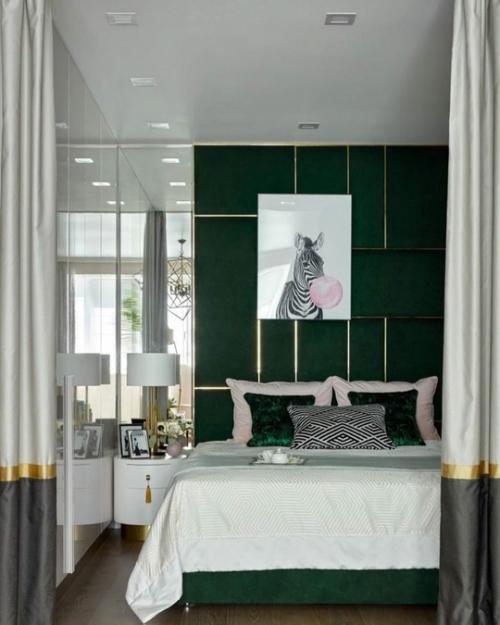 Квартира в неоклассическом стиле с золотыми элементами в интерьере. 02