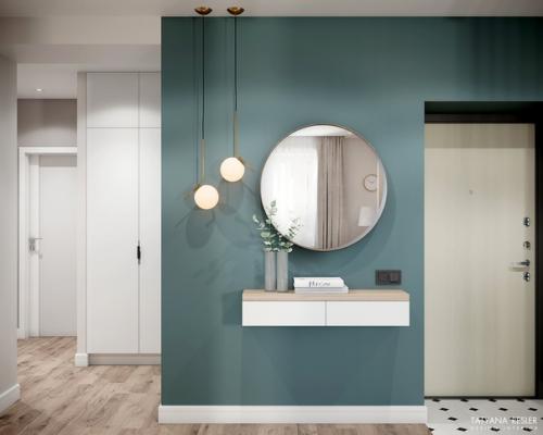 Warm.  Вот и обещанное продолжение - прихожая из проекта Reslerdesign_Warm. 04