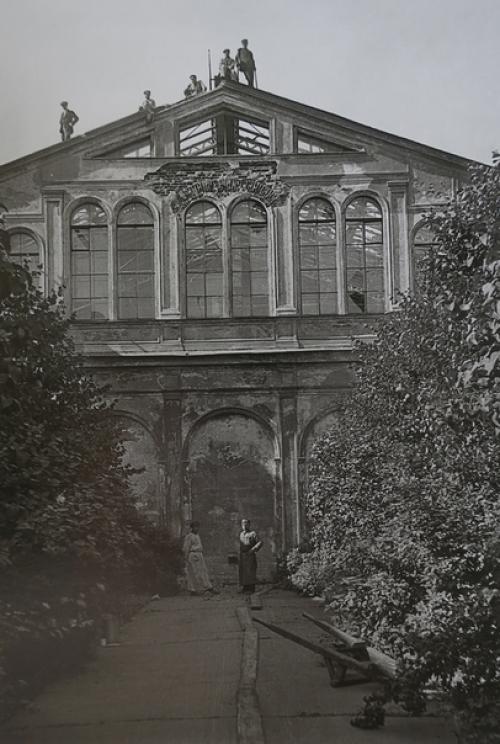 Демонтаж зимнего сада малого эрмитажа. 01