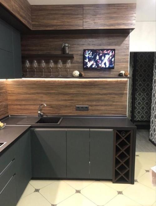 Интерьер кухни. В современном стиле. 02