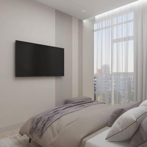 Дизайнер прислала на согласование два проекта нашей спальни. 08