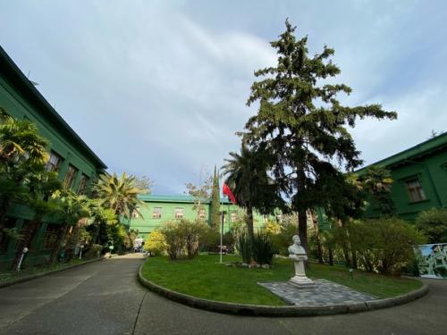 Следующий экскурсионный объект - сочинская дача Сталина. 01