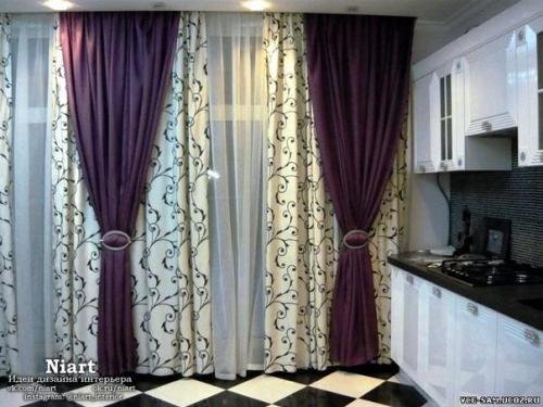 Как выбрать шторы для кухни. 02