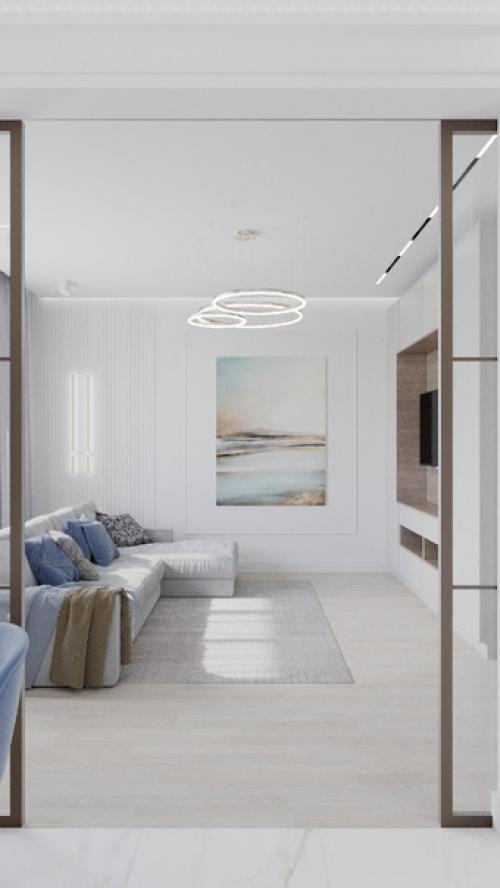 Проект квартиры для молодой семьи, город Воронеж. 04