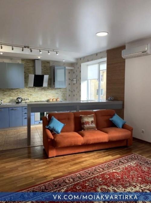 Интерьер кухни - гостиной. 04