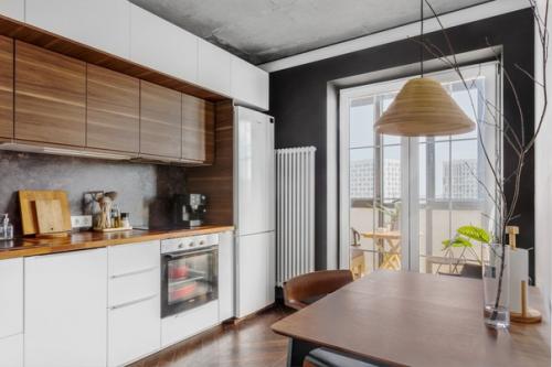 Однушка в стиле лофт: на чем сэкономила дизайнер, создавая интерьер для себя. 01