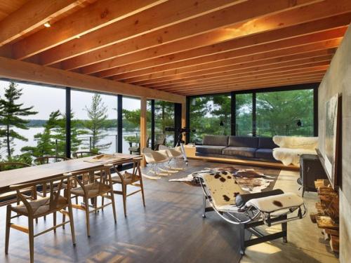 Резиденция в онтарио, Канада, разработана архитектором Иэном Макдональдом (Ian Macdonald. 02 Резиденция в онтарио, Канада, разработана архитектором Иэном Макдональдом (Ian Macdonald. 02