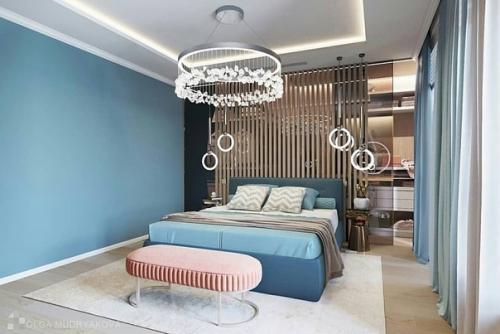 Дизайн - проект спальни с гардеробной. 02