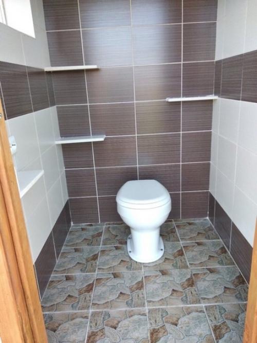 Сделали туалет на даче. 02