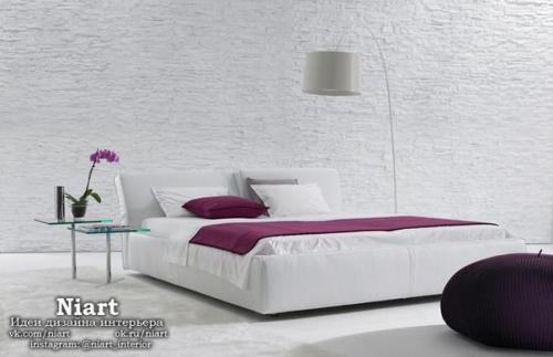 Дизайн спален белого цвета. 05