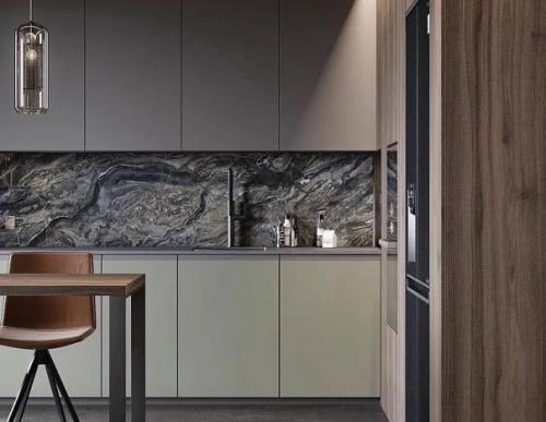 Интерьер большой кухни - гостиной. 07