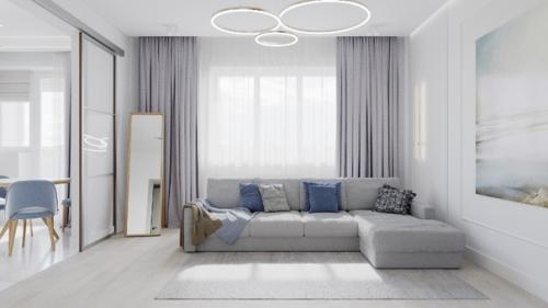 Проект квартиры для молодой семьи, город Воронеж. 05