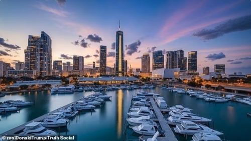 Дональд трамп показал концепт 50-этажной президентской библиотеки с комнатой для Air Force One внутри. 03