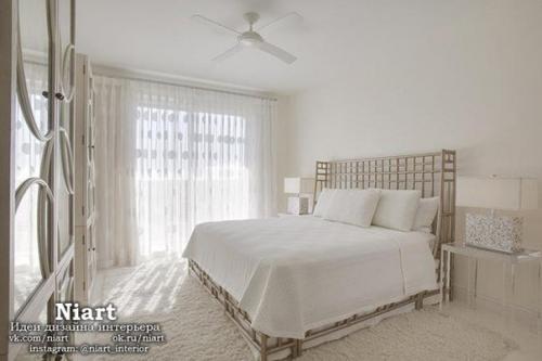 Дизайн спален белого цвета. 02