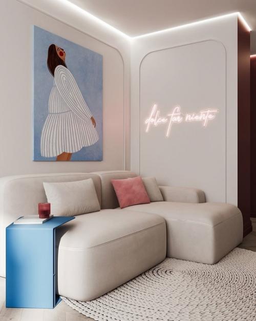 Светлый интерьер квартиры. 05