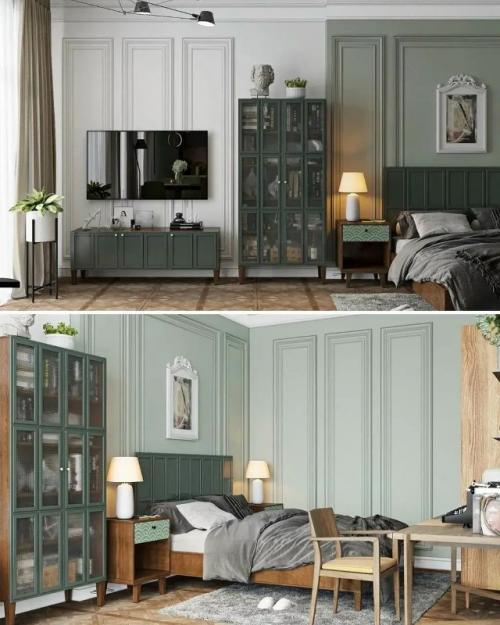 Атмосферный интерьер студии для писателя. 08